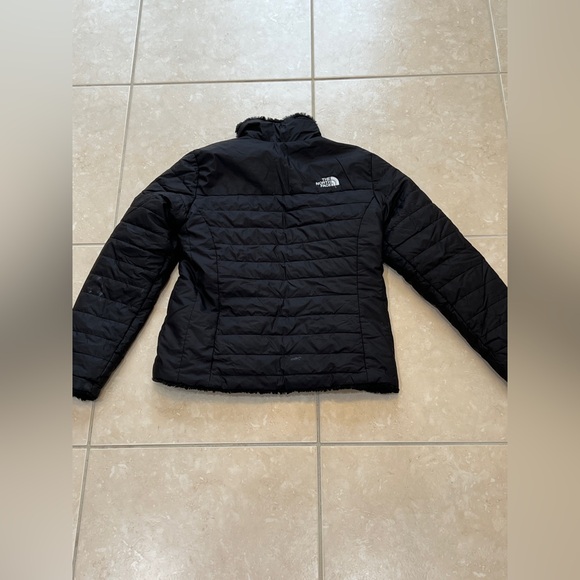 The North Face Puffer Reversible Coat Girls Size Large 14/16 Winter Snowboard - Picture 5 of 14
